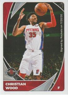 2020-21 Panini NBA Sticker & Card Collection #346 Christian Wood Front