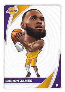 2020-21 Panini NBA Sticker & Card Collection #366 LeBron James Front