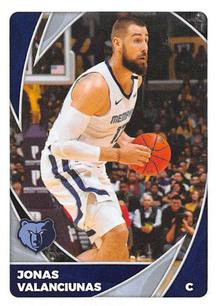 2020-21 Panini NBA Sticker & Card Collection #383 Jonas Valanciunas Front