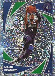 2020-21 Panini NBA Sticker & Card Collection #393 Malik Beasley Front