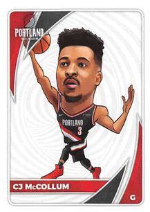 2020-21 Panini NBA Sticker & Card Collection #444 CJ McCollum Front