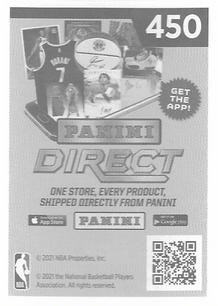 2020-21 Panini NBA Sticker & Card Collection #450 Derrick Jones Jr. Back