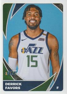 2020-21 Panini NBA Sticker & Card Collection #492 Derrick Favors Front