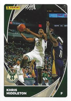 2020-21 Panini NBA Sticker & Card Collection - Cards #42 Khris Middleton Front