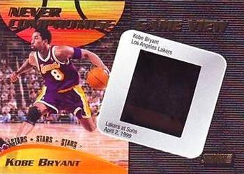 1999-00 Stadium Club - Never Compromise Game-View #NCG17 Kobe Bryant Front