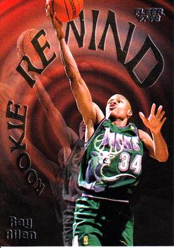 1997-98 Fleer - Rookie Rewind #2 Ray Allen Front