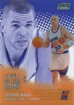 1999-00 Stadium Club Chrome - Eyes of the Game #EG1 Jason Kidd Front