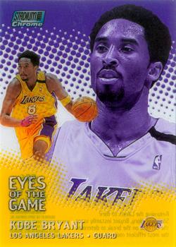 1999-00 Stadium Club Chrome - Eyes of the Game #EG6 Kobe Bryant Front