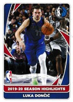 2020-21 Panini NBA Sticker & Card Collection European Edition #4 Luka Doncic Front