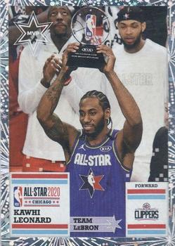 2020-21 Panini NBA Sticker & Card Collection European Edition #27 Kawhi Leonard MVP Front