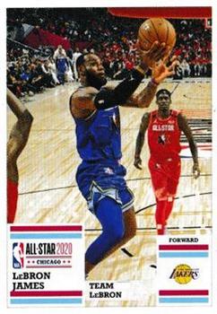 2020-21 Panini NBA Sticker & Card Collection European Edition #31 LeBron James Front