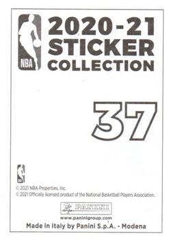 2020-21 Panini NBA Sticker & Card Collection European Edition #37 Ben Simmons Back