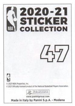2020-21 Panini NBA Sticker & Card Collection European Edition #47 Khris Middleton Back