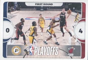 2020-21 Panini NBA Sticker & Card Collection European Edition #60 Pacers vs Heat - 2020 NBA Playoffs Front
