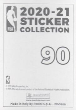 2020-21 Panini NBA Sticker & Card Collection European Edition #90 Onyeka Okongwu Back