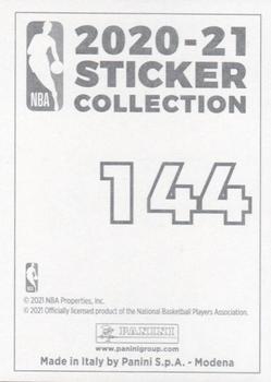 2020-21 Panini NBA Sticker & Card Collection European Edition #144 Team Logo Back