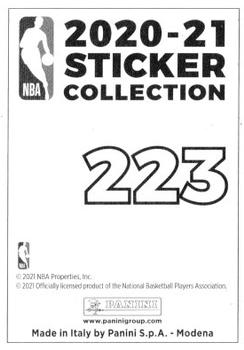 2020-21 Panini NBA Sticker & Card Collection European Edition #223 Giannis Antetokounmpo Back