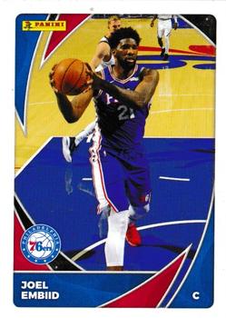 2020-21 Panini NBA Sticker & Card Collection European Edition - Cards #7 Joel Embiid Front