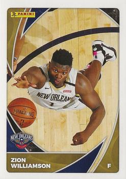 2020-21 Panini NBA Sticker & Card Collection European Edition - Cards #75 Zion Williamson Front