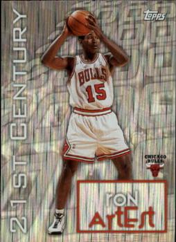 1999-00 Topps - 21st Century Topps #C5 Ron Artest Front