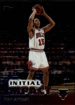 1999-00 Topps - Impact #I6 Ron Artest Front