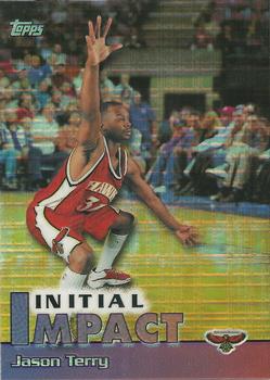 1999-00 Topps - Impact Refractors #I4 Jason Terry Front