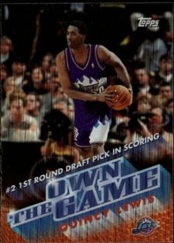 1999-00 Topps - Own the Game #OTG8 Quincy Lewis Front