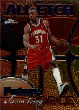 1999-00 Topps Chrome - All-Etch #AE22 Jason Terry Front
