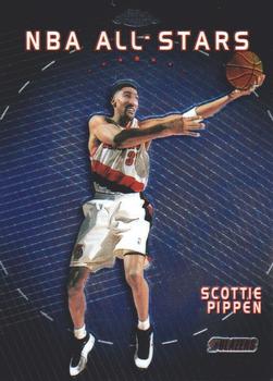 1999-00 Topps Chrome - All-Stars #AS4 Scottie Pippen Front