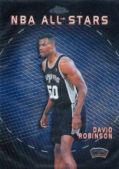 1999-00 Topps Chrome - All-Stars #AS9 David Robinson Front
