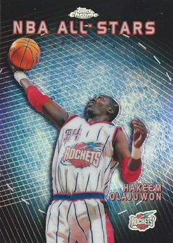 1992-93 Topps Basketball # 105 Hakeem Olajuwon All Star