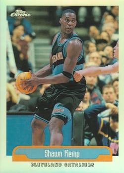 1999-00 Topps Chrome - Refractors #32 Shawn Kemp Front