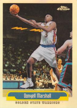 1999-00 Topps Chrome - Refractors #94 Donyell Marshall Front