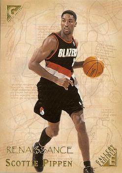 1999-00 Topps Gallery - Gallery Exhibits #GE5 Scottie Pippen Front