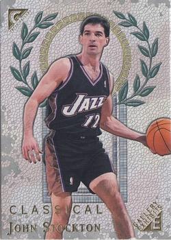 1999-00 Topps Gallery - Gallery Exhibits #GE7 John Stockton Front