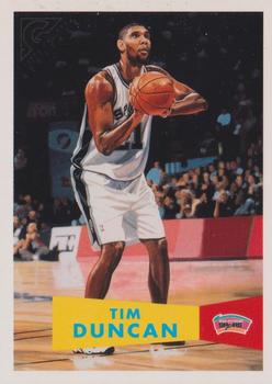 1999-00 Topps Gallery - Heritage #TGH1 Tim Duncan Front