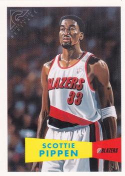 1999-00 Topps Gallery - Heritage #TGH9 Scottie Pippen Front
