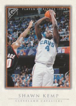 1999-00 Topps Gallery - Player's Private Issue #34 Shawn Kemp Front