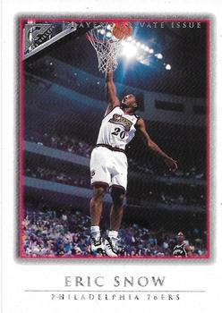 1999-00 Topps Gallery - Player's Private Issue #61 Eric Snow Front