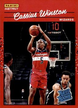 2020-21 Panini Instant NBA Rated Rookie Retro #RR36 Cassius Winston Front