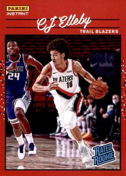 2020-21 Panini Instant NBA Rated Rookie Retro #RR44 CJ Elleby Front