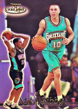 1999-00 Topps Gold Label - Class 1 Black Label #83 Mike Bibby Front