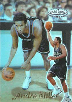 1999-00 Topps Gold Label - Class 1 Black Label #93 Andre Miller Front