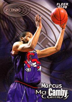 1997-98 Fleer - Zone #3Z Marcus Camby Front