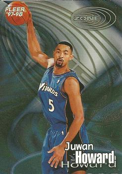 1997-98 Fleer - Zone #8Z Juwan Howard Front