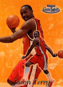 1999-00 Topps Gold Label - Class 3 Black Label #95 Jason Terry Front