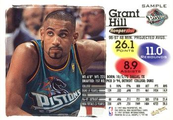 1997-98 Hoops #NNO Grant Hill Back