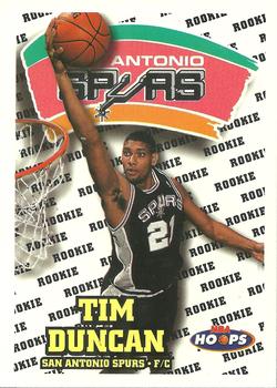 1997-98 Hoops #166 Tim Duncan Front
