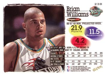 1997-98 Hoops #238 Brian Williams Back