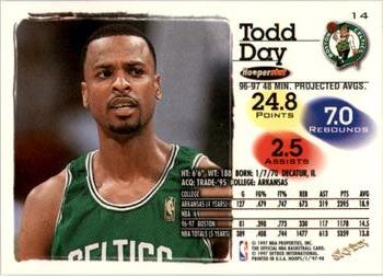 1997-98 Hoops #14 Todd Day Back
